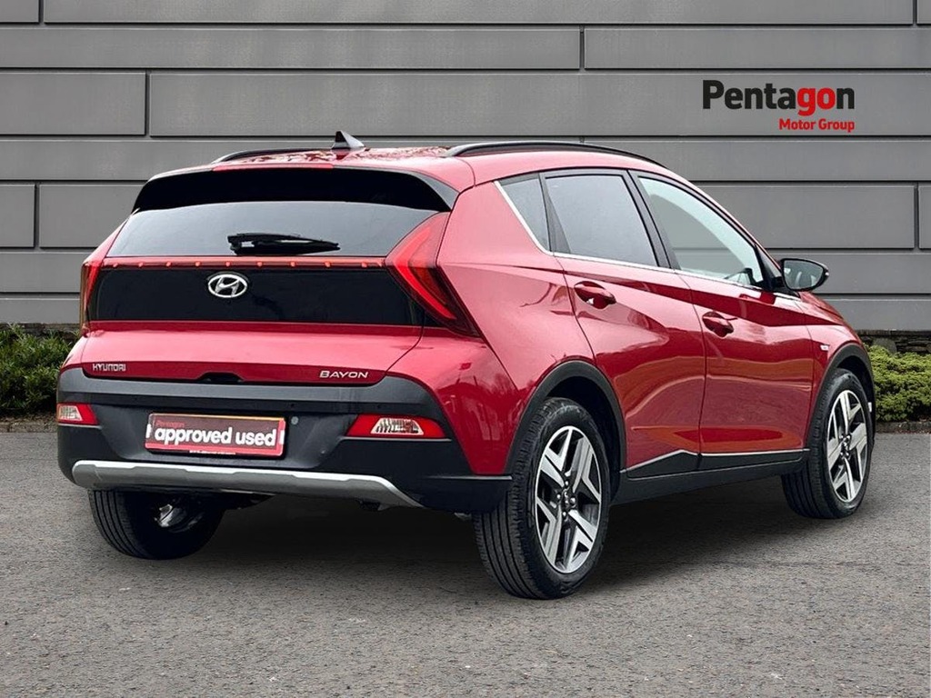 Hyundai Bayon 1.0 T Gdi Mhev Premium Suv Hybrid Dct E YUI8236 Red #4