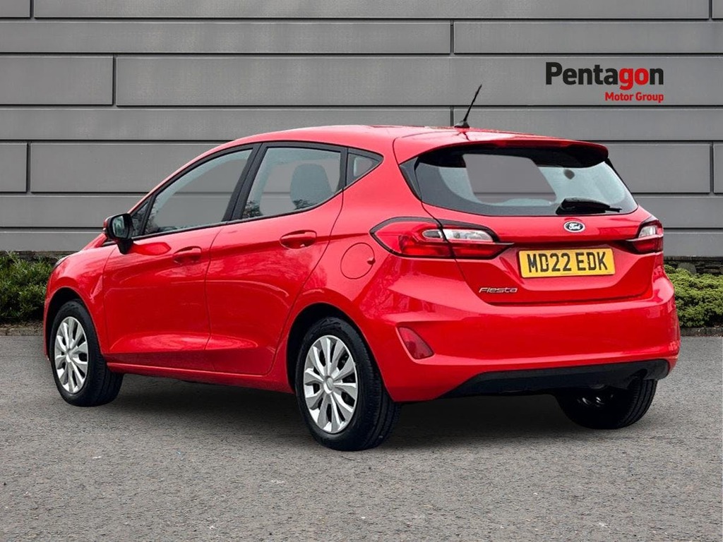 Ford Fiesta 1.1 Ti Vct Trend Hatchback Euro MD22EDK Red #2