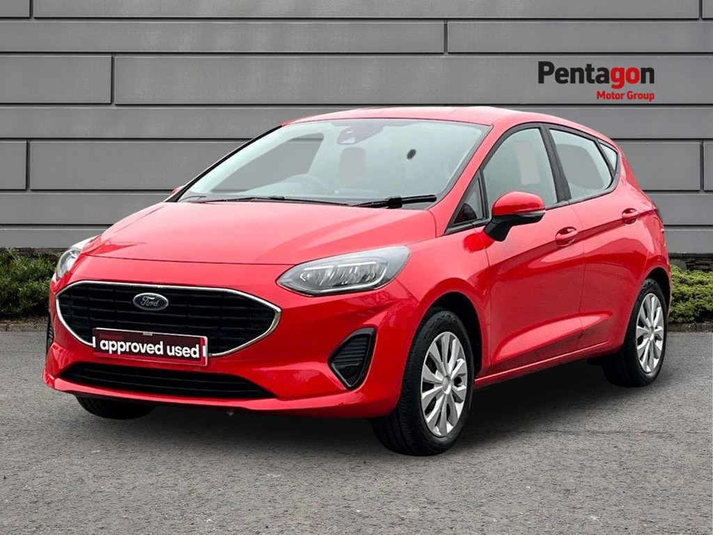 Ford Fiesta 1.1 Ti Vct Trend Hatchback Euro MD22EDK Red #3