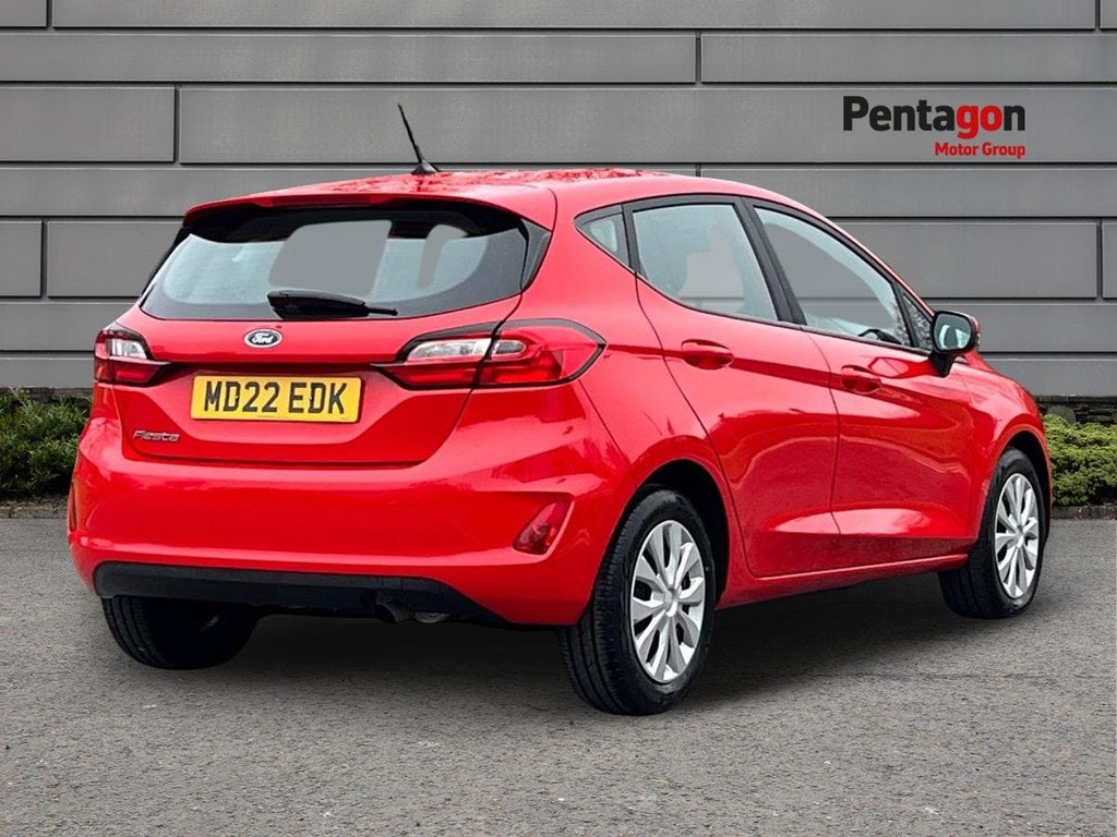 Ford Fiesta 1.1 Ti Vct Trend Hatchback Euro MD22EDK Red #4
