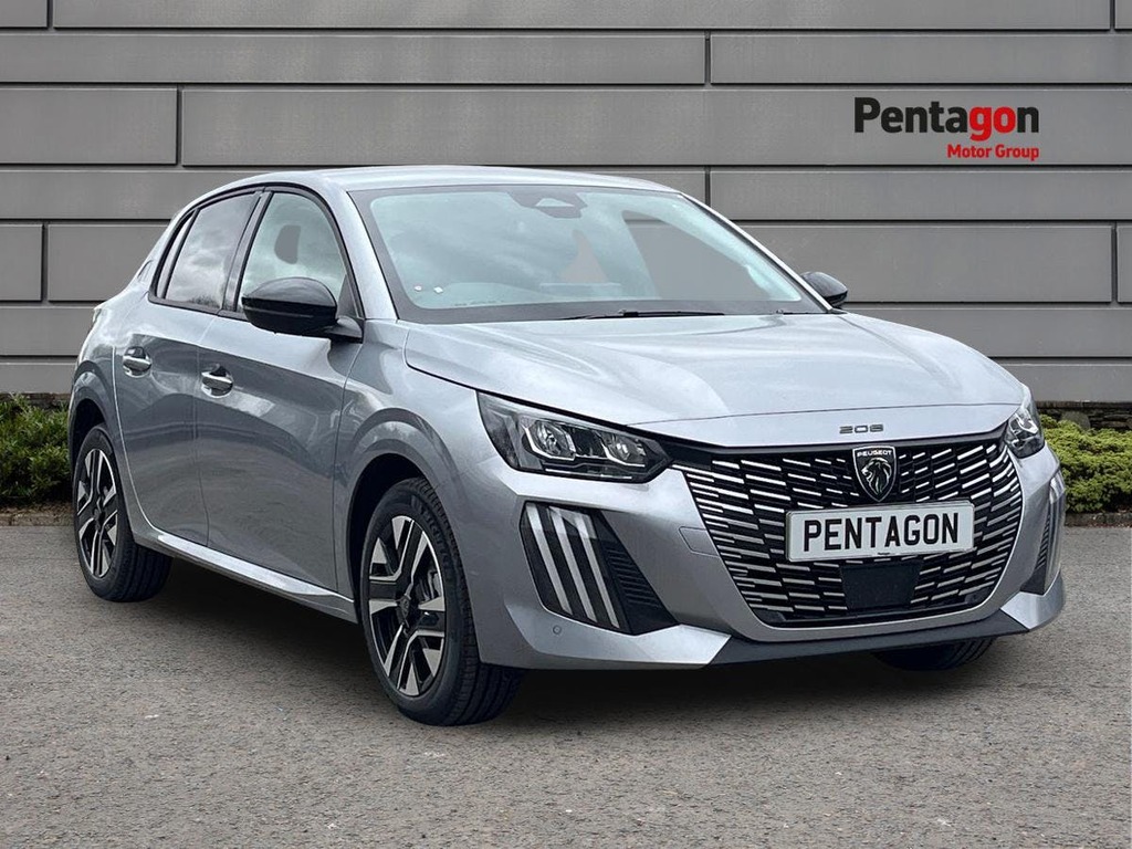 Peugeot 208 1.2 Hybrid Allure Hatchback Hybrid E Ds Grey