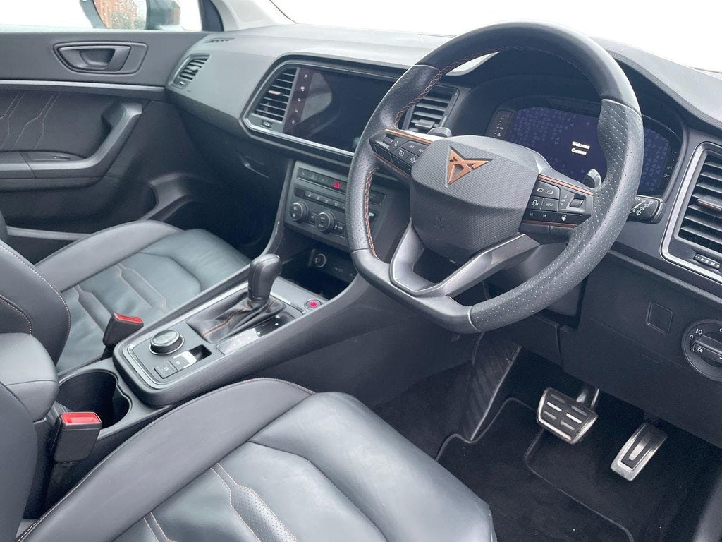 Cupra Ateca 1.5 Ecotsi V2 Suv Dsg Euro 6 Ss 150 AX73MKO Black #5