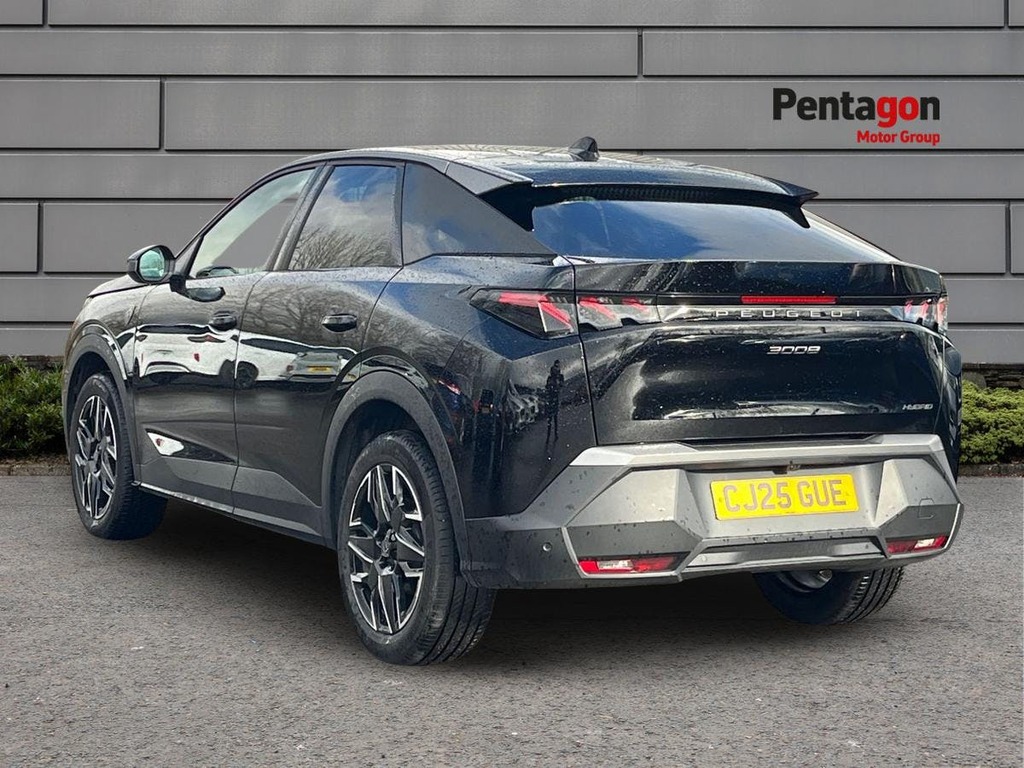 Peugeot 3008 1.2 Hybrid Gt Suv Hybrid E Dsc6 Euro 6 CJ25GUE Black #2