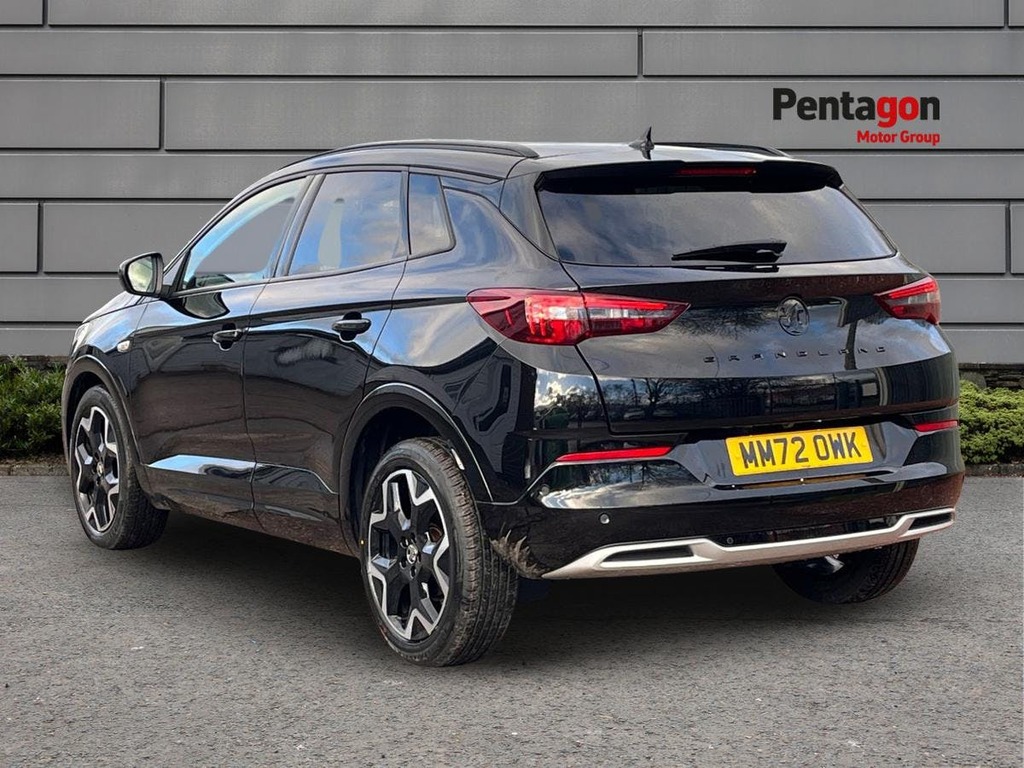 Vauxhall Grandland 1.2 Turbo Ultimate Suv Euro 6 S MM72OWK Black #2