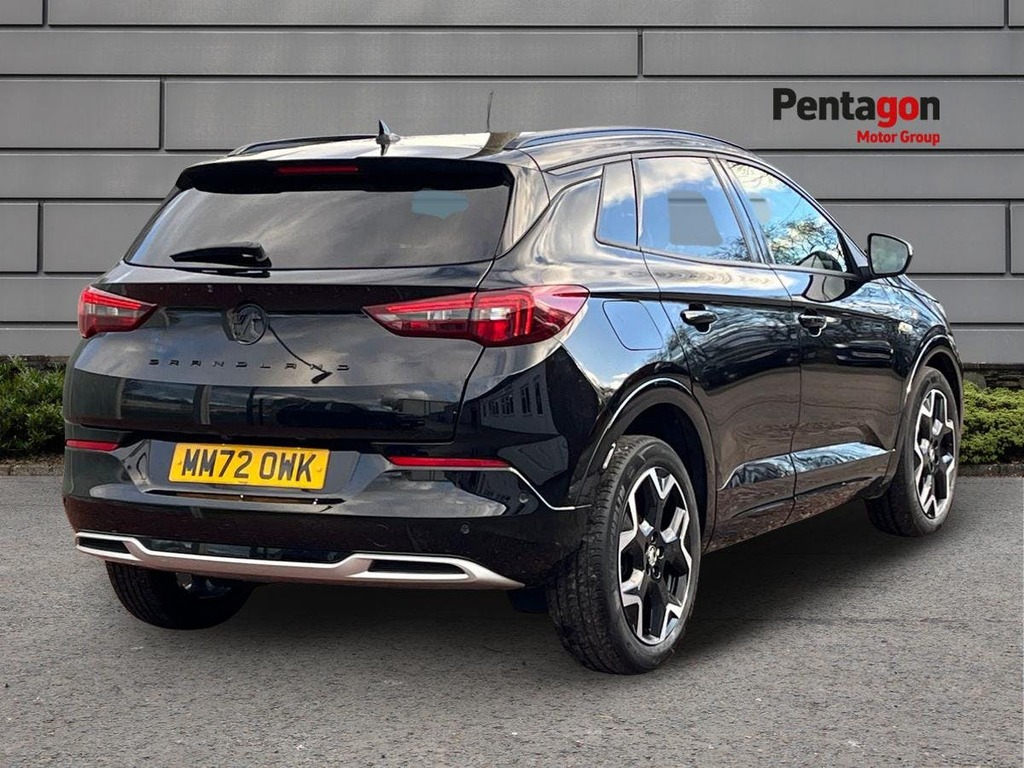 Vauxhall Grandland 1.2 Turbo Ultimate Suv Euro 6 S MM72OWK Black #4