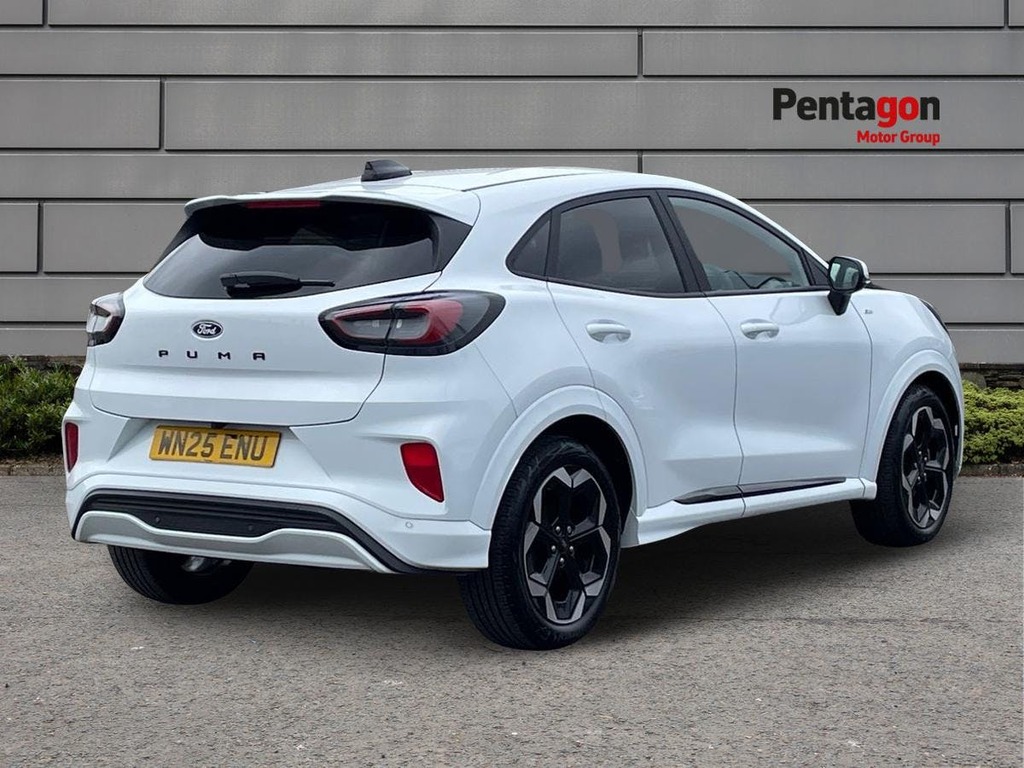 Ford Puma 1.0T Ecoboost Mhev St Line X Suv Hybrid WN25ENU White #4