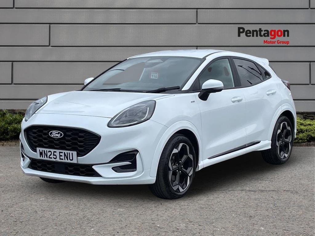 Ford Puma 1.0T Ecoboost Mhev St Line X Suv Hybrid WN25ENU White #3