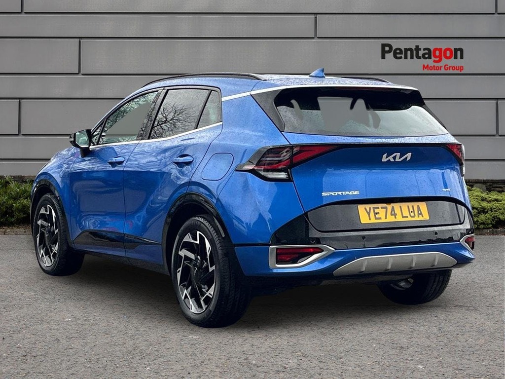 Kia Sportage 1.6 T Gdi Mhev Gt Line Suv Hybrid Dct E YE74LUA Blue #2