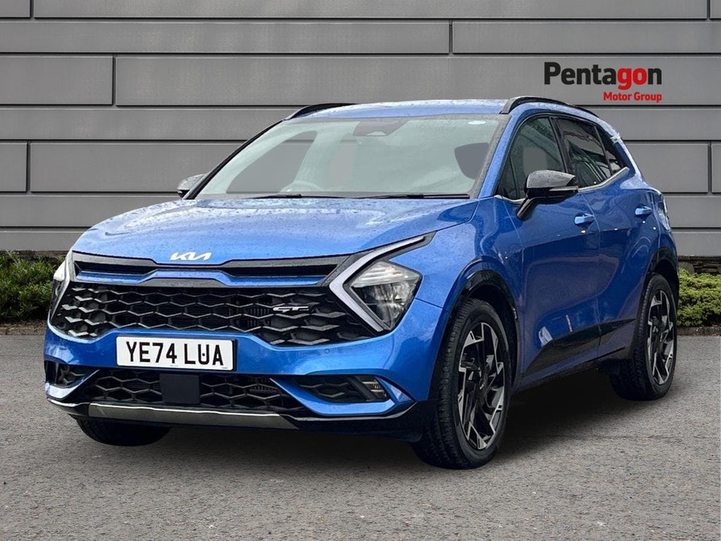 Kia Sportage 1.6 T Gdi Mhev Gt Line Suv Hybrid Dct E YE74LUA Blue #3