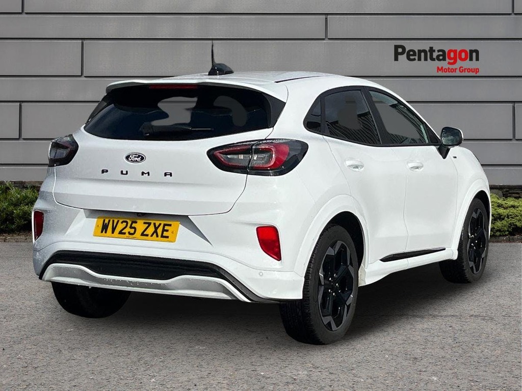 Ford Puma 1.0T Ecoboost Mhev St Line X Suv Hybrid WV25ZXE White #4