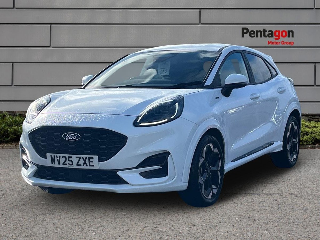 Ford Puma 1.0T Ecoboost Mhev St Line X Suv Hybrid WV25ZXE White #3