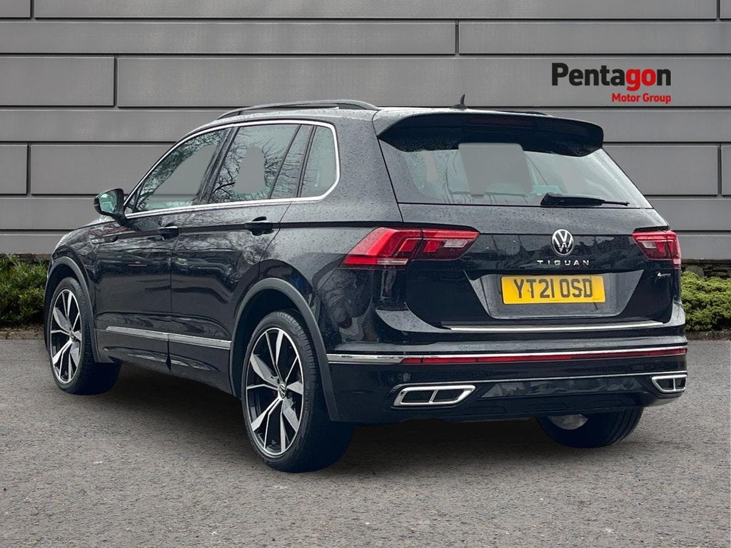 Volkswagen Tiguan 2.0 Tdi R Line Suv Dsg 4Motion Euro 6 YT21OSD Black #2
