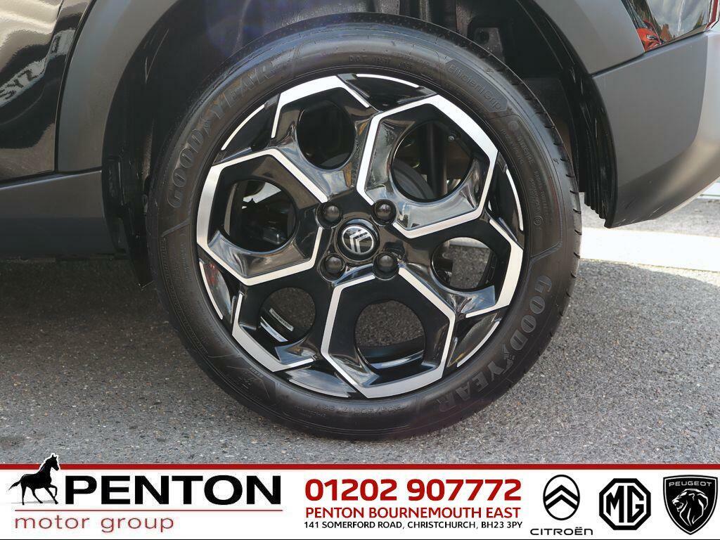 Citroen C3 1.2 Turbo Plus Euro 6 Ss FH25UGP Black #5