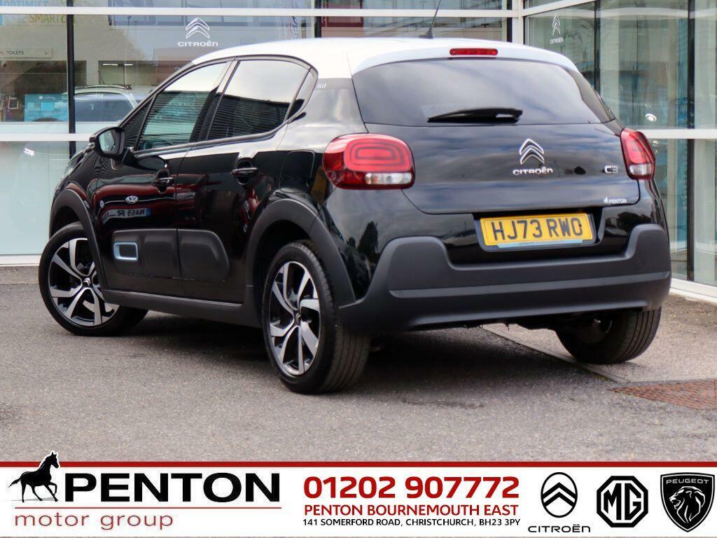 Citroen C3 1.2 Puretech Elle Eat6 Euro 6 Ss HJ73RWO Black #5