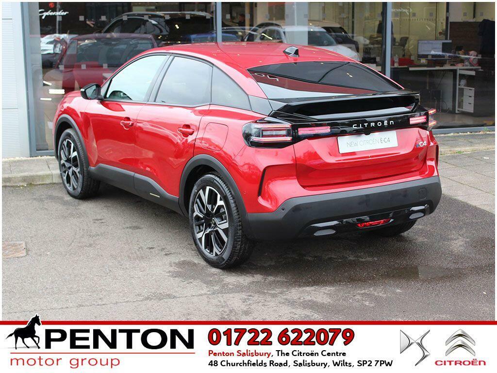 Citroen e-C4 Extended Range 54Kwh Max 7.4Kw Charger HG74YKT Red #2