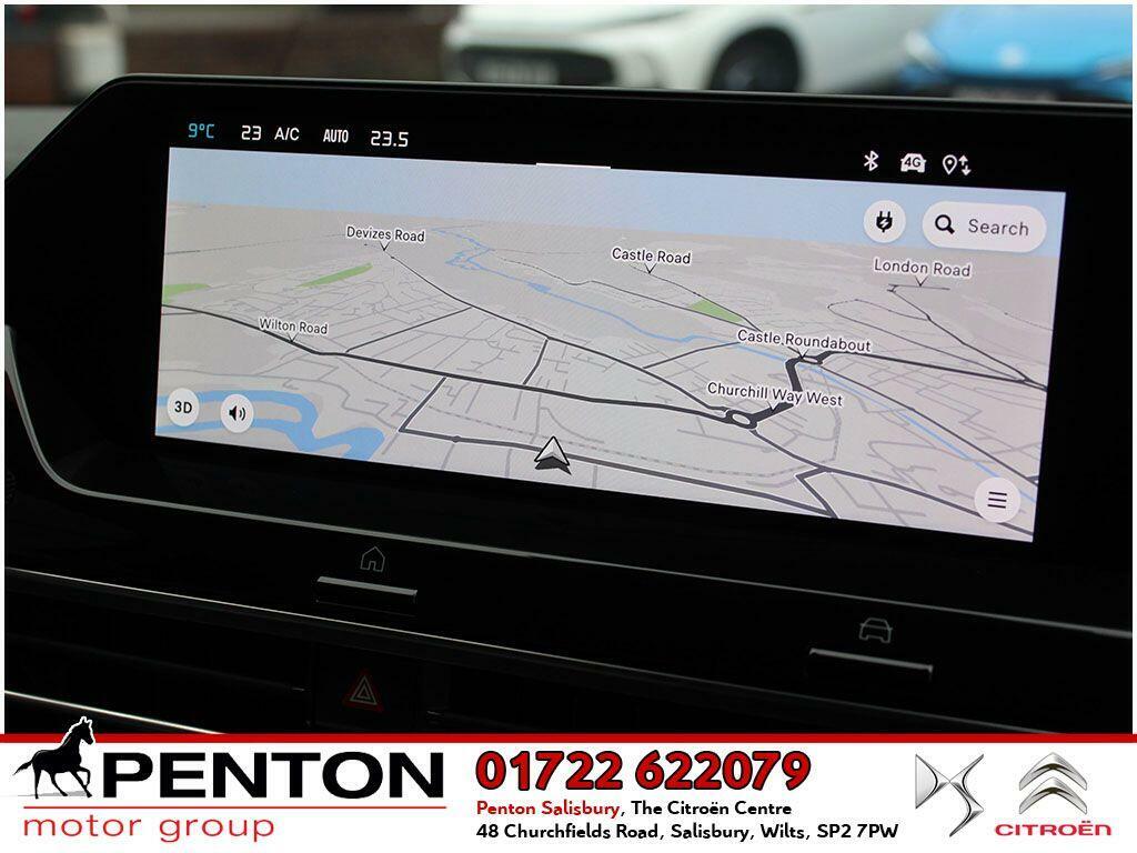 Citroen e-C4 Extended Range 54Kwh Max 7.4Kw Charger HG74YKT Red #6