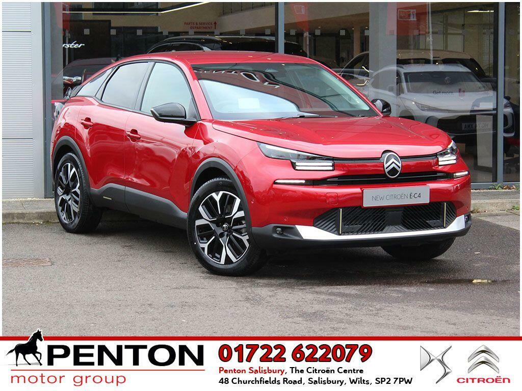 Citroen e-C4 Extended Range 54Kwh Max 7.4Kw Charger Red