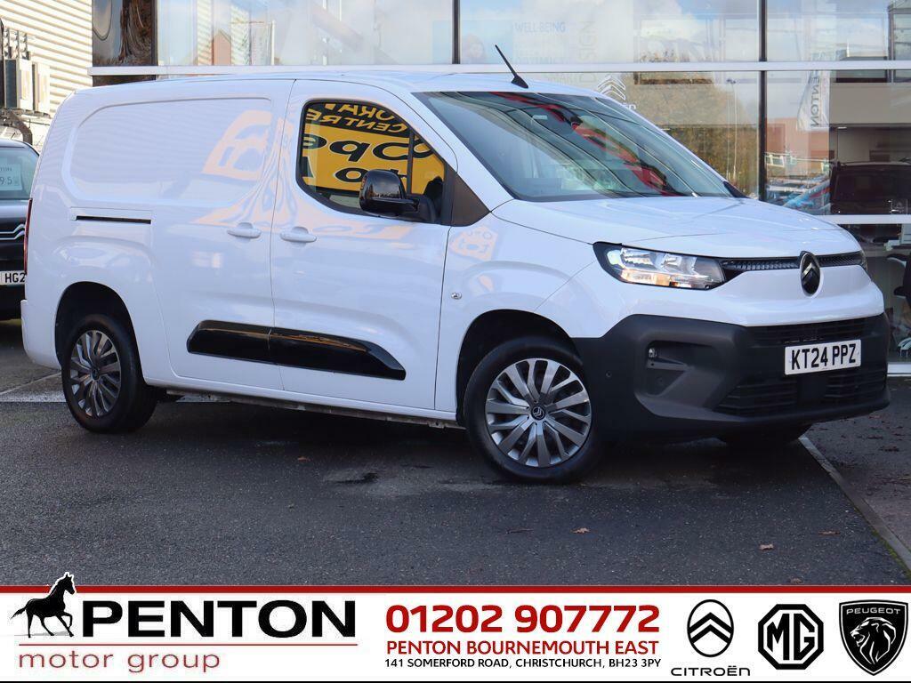 Citroen Berlingo 1.5 Bluehdi 950Driver XL Lwb Euro 6 Ss 6Dr White