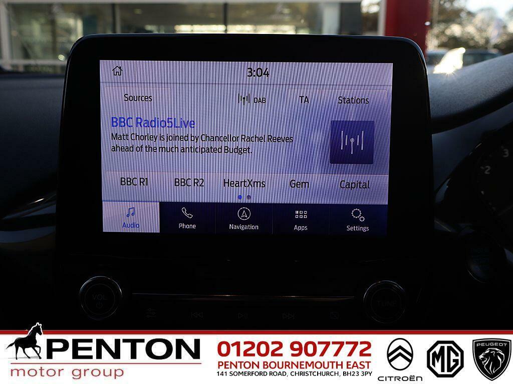 Ford Fiesta 1.0T Ecoboost Mhev St-line Dct Euro 6 Ss FD23ZWB Red #6