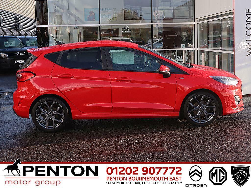 Ford Fiesta 1.0T Ecoboost Mhev St-line Dct Euro 6 Ss FD23ZWB Red #3