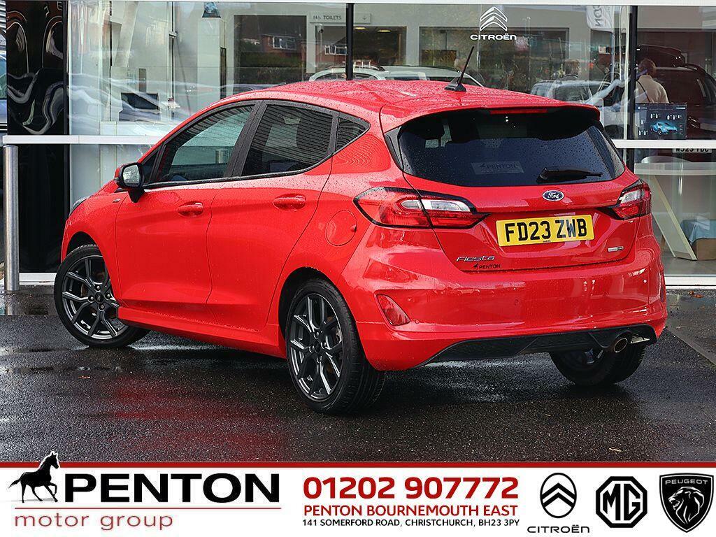 Ford Fiesta 1.0T Ecoboost Mhev St-line Dct Euro 6 Ss FD23ZWB Red #2