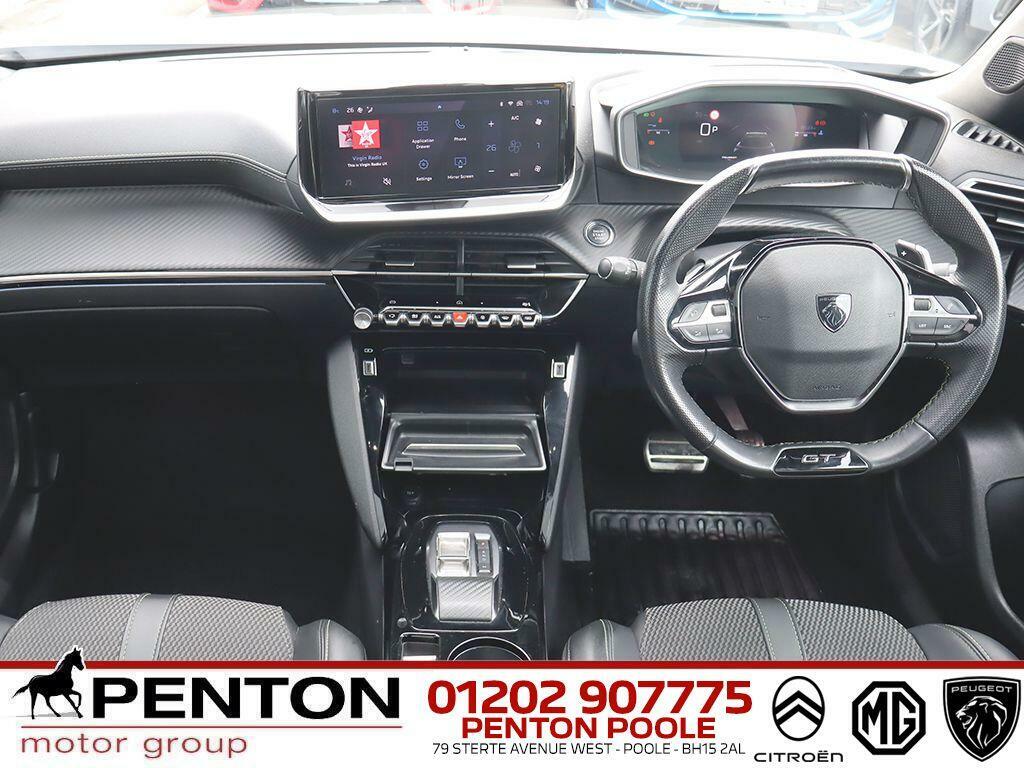 Peugeot 2008 1.2 Puretech Gt Eat Euro 6 Ss GD73WTF Black #6