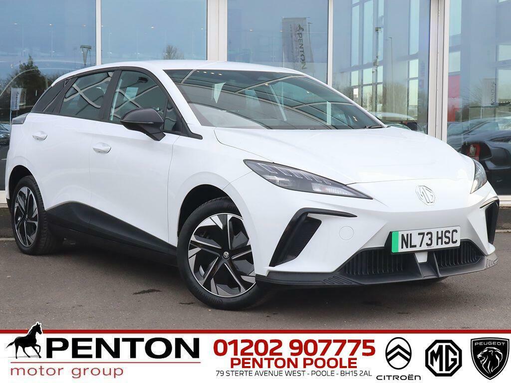 MG MG4 51Kwh Se White