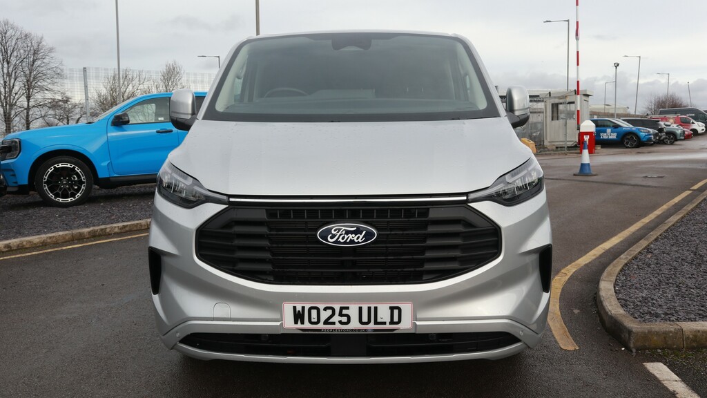 Ford Transit Custom 280 L2 Lwb H1 Limited 136Ps 6 Speed Panel Van WO25ULD Silver #2