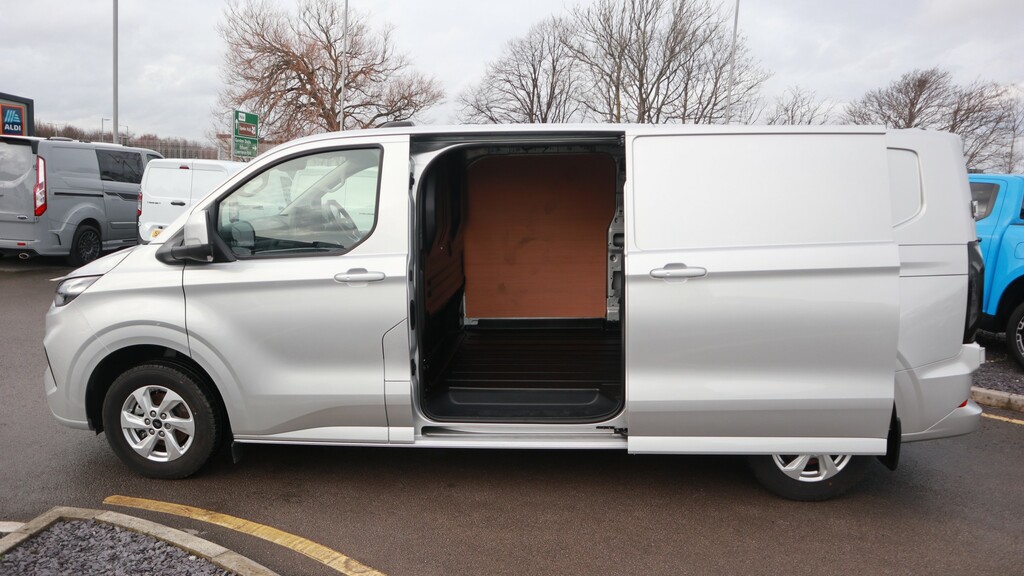 Ford Transit Custom 280 L2 Lwb H1 Limited 136Ps 6 Speed Panel Van WO25ULD Silver #4