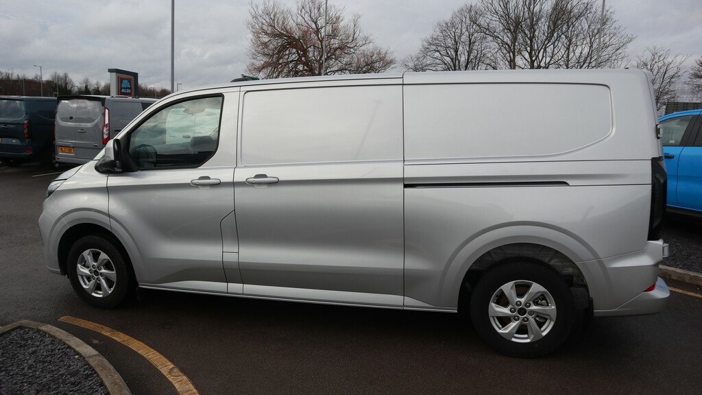Ford Transit Custom 280 L2 Lwb H1 Limited 136Ps 6 Speed Panel Van WO25ULD Silver #3