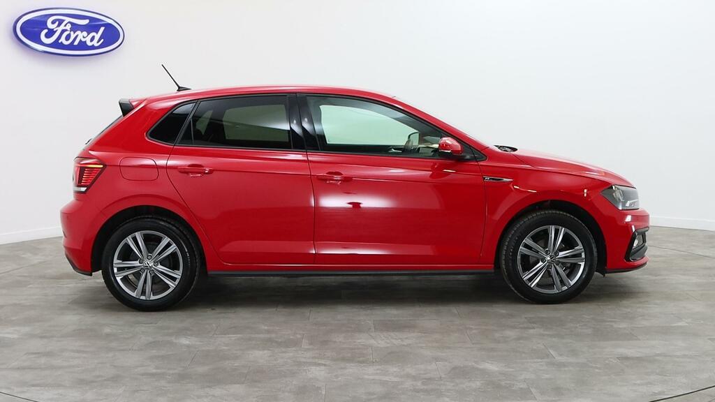 Volkswagen Polo 1.0 Tsi 95 R-line CY21MBO Red #5