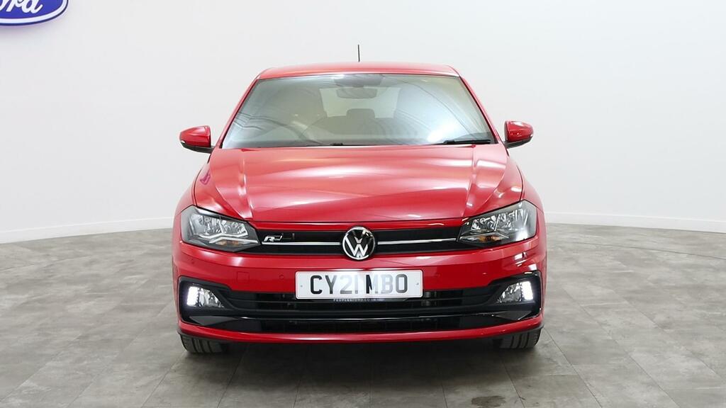 Volkswagen Polo 1.0 Tsi 95 R-line CY21MBO Red #3