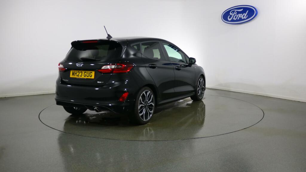 Ford Fiesta 1.0 Ecoboost Hbd Mhev 125 St-line X MH23GUG Black #6