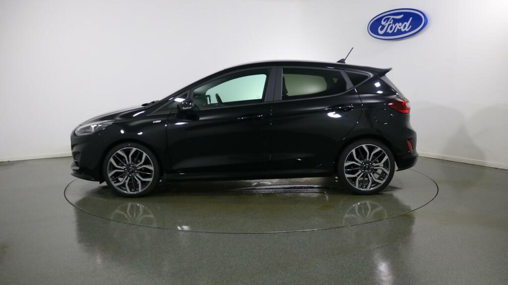 Ford Fiesta 1.0 Ecoboost Hbd Mhev 125 St-line X MH23GUG Black #3