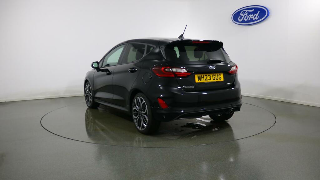 Ford Fiesta 1.0 Ecoboost Hbd Mhev 125 St-line X MH23GUG Black #4