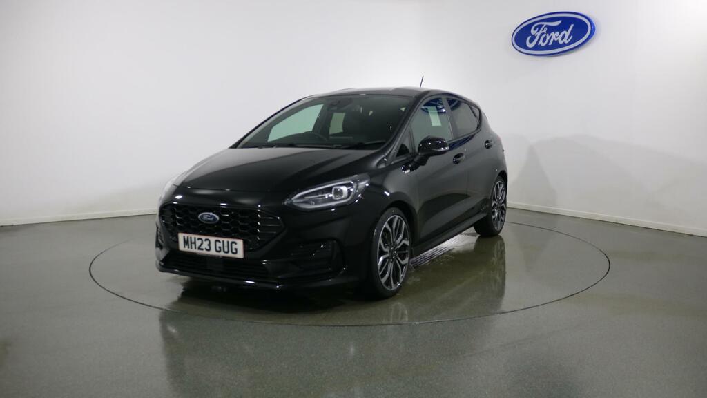 Ford Fiesta 1.0 Ecoboost Hbd Mhev 125 St-line X MH23GUG Black #2
