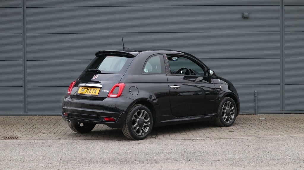 Fiat 500 1.0 Mild Hybrid Hey Google DK71ETA Black #5