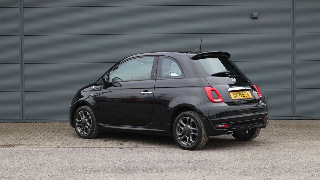 Fiat 500 1.0 Mild Hybrid Hey Google DK71ETA Black #3