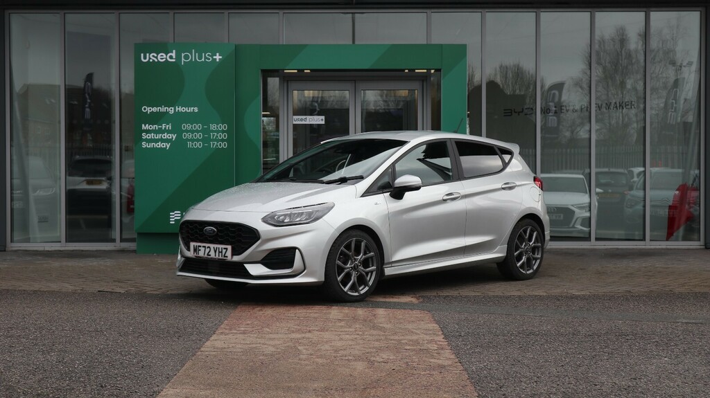 Ford Fiesta 1.0 Ecoboost St-line MF72YHZ Silver #2