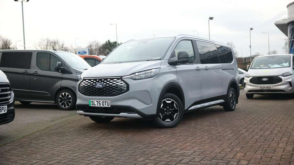 Ford Tourneo Custom 160Kw 65Kwh H1 Active 8 Seater Grey