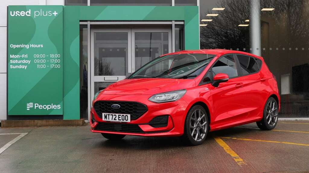 Ford Fiesta 1.0 Ecoboost St-line Red