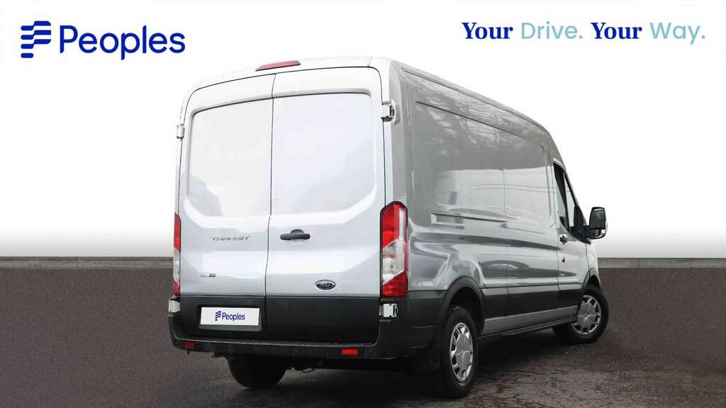 Ford Transit Custom 2.0 Ecoblue Hybrid 130Ps H2 Trend Van LA23DPE Silver #4