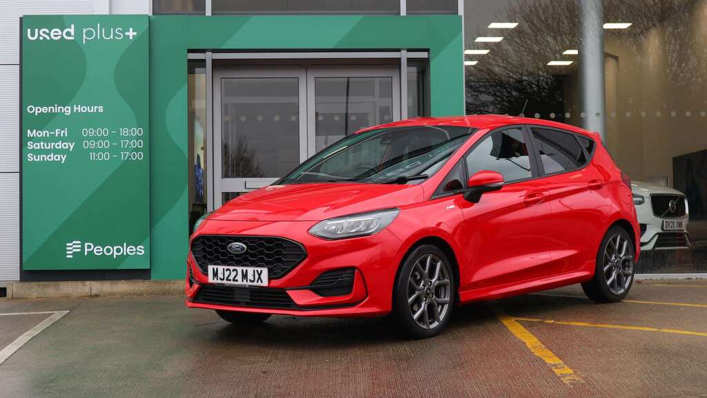 Ford Fiesta 1.0 Ecoboost St-line Red