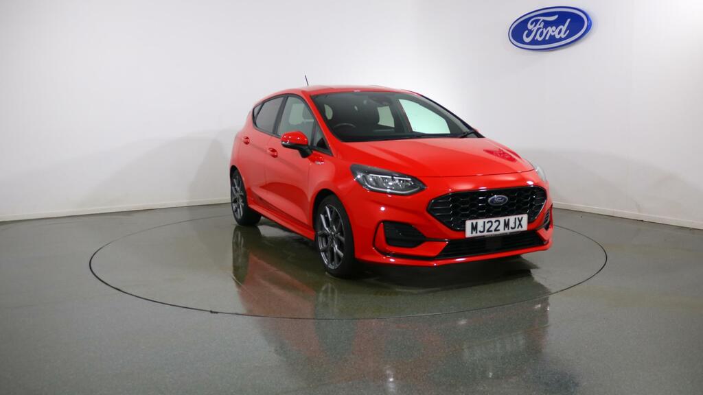 Ford Fiesta 1.0 Ecoboost St-line MJ22MJX Red #4