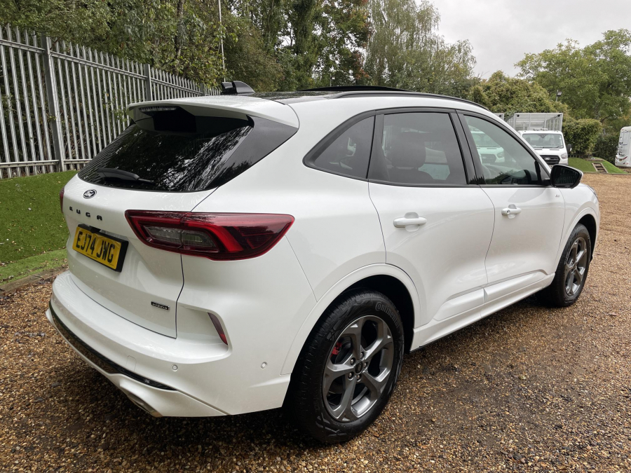 Ford Kuga St-line Phev EJ74JWG White #4