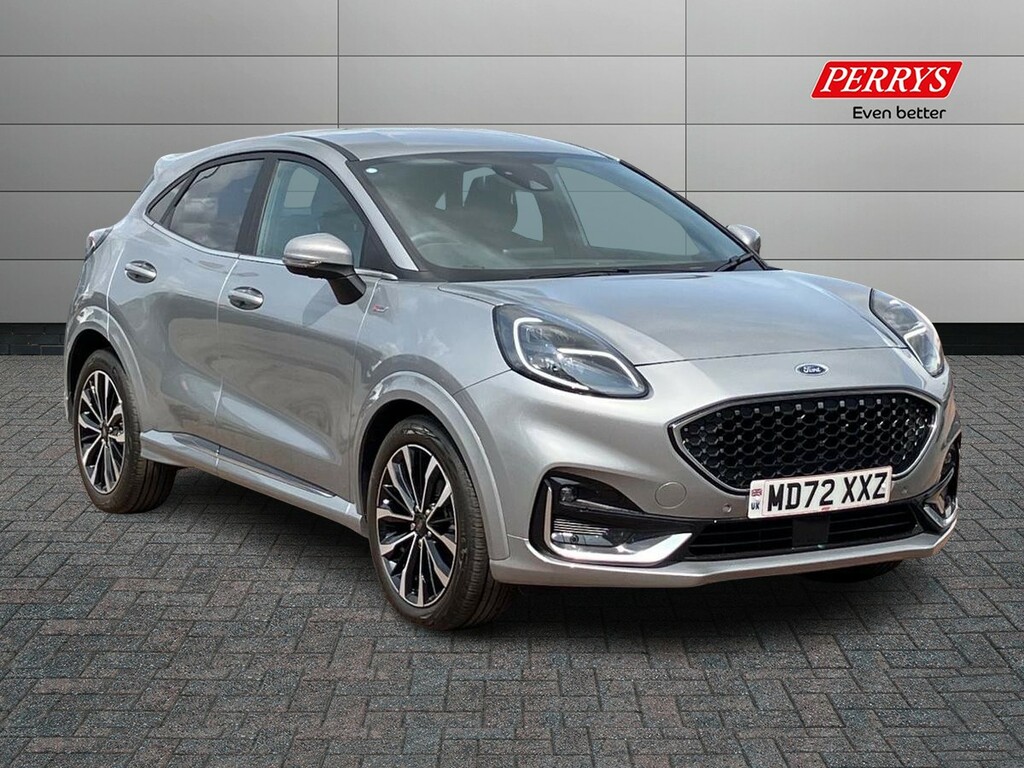 Ford Puma 1.0 Ecoboost Hybr Mhev 155 St-line Vignale Dct Silver