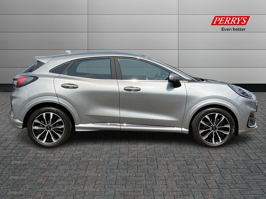 Ford Puma 1.0 Ecoboost Hybr Mhev 155 St-line Vignale Dct MD72XXZ Silver #3