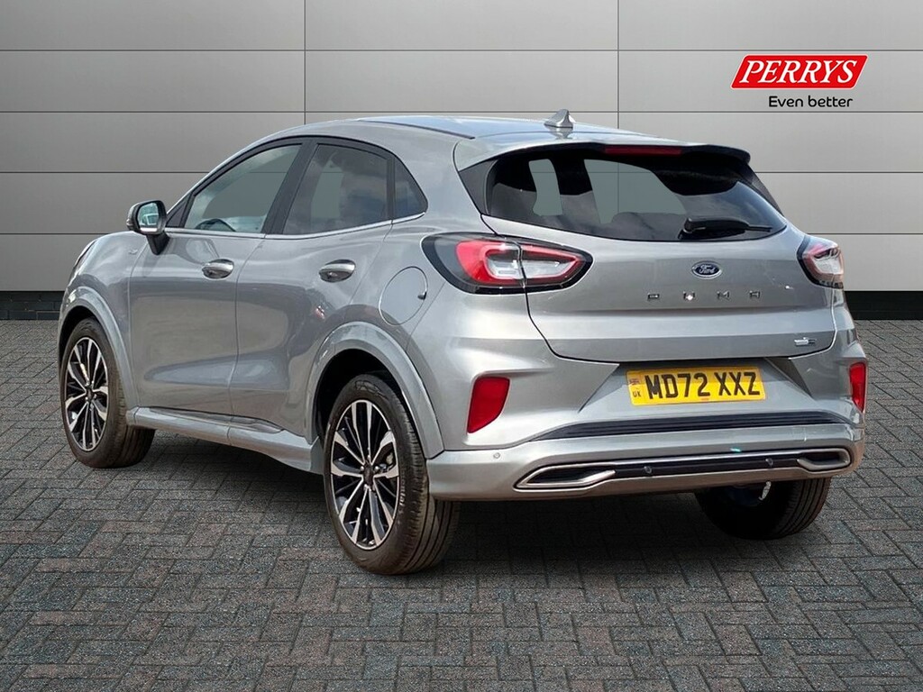 Ford Puma 1.0 Ecoboost Hybr Mhev 155 St-line Vignale Dct MD72XXZ Silver #2