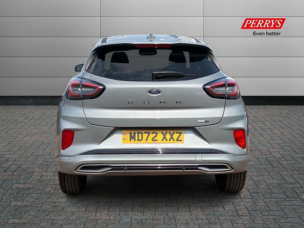 Ford Puma 1.0 Ecoboost Hybr Mhev 155 St-line Vignale Dct MD72XXZ Silver #5