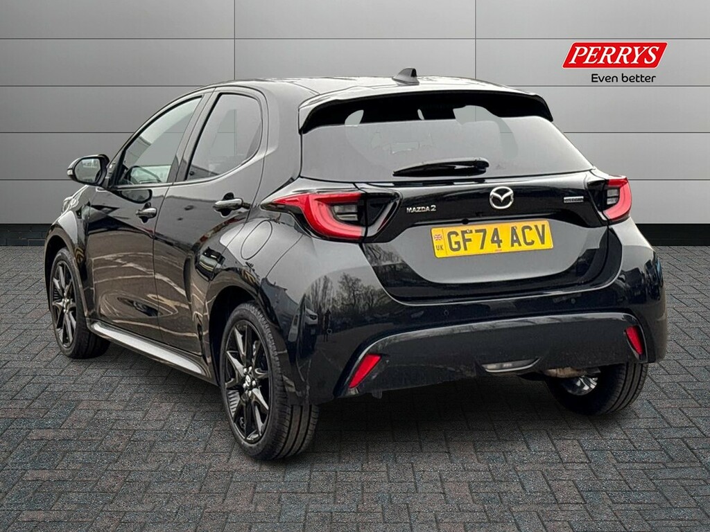 Mazda 2 1.5H Homura Hatchback Hybrid Cvt Euro 6 GF74ACV Black #2